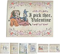 Medieval Valentine's Cards,Funny Medieval Love Car with Handwritten Manuscript Art,Valentine's Card with Medieval Charm & Modern Humorfor Couples &Medieval Art Enthusiasts (Pick Thee)