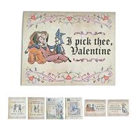 Medieval Valentine's Cards, Funny Medieval Meme Card with Envelopes, Illuminated Manuscript Style Art, Valentine’s Day Greeting Cards for Wedding, Anniversary, Medievals Art Lover (#E)