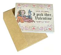 Medieval Valentine's Day Cards | Funny Vintage Love Cards with Handwritten Manuscript Art & Humorous Phrases | Unique Romantic Greeting Cards for Couples, Boyfriend, Girlfriend & History Lovers (05)