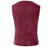 Medieval Vest Men's Pirate Costume Renaissance Victorian Sleeveless Gothic Viking Steampunk Halloween Cosplay Vests Gothic Steampunk Tank Top Vintage Classic Streetwear, O Red, 3XL
