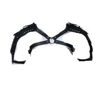 Medieval Viking Gladiator Warrior Leather Pauldrons Double Shoulder Armor Samurai Knight Cosplay Costume Props for Men