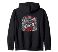 Medieval Viking King CANUTE THE GREAT North Sea Empire Zip Hoodie