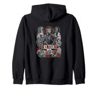 Medieval Viking King CANUTE THE GREAT Ruler Zip Hoodie