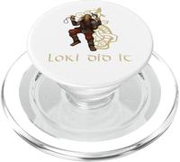 Medieval Viking Mythology - Norse Trickster God Loki PopSockets PopGrip for MagSafe