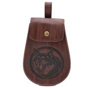 Medieval Vikinges Leather Belt Pouch Fanny Pack Renaissance Costume Accessories Halloween Vikinges Costume Accessories