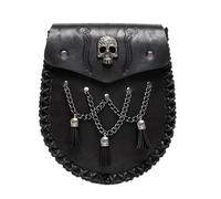 Medieval Waist Bag, Medieval Waist Bag - PU Leather Change Wallet | Portable Waist Bag, Phone Holder, Belt Purse for Men, Renaissance Accessories, Fbg201bk, Se référer au descriptif, Refer to