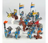 Medieval War Horse Cannon Knights dragon soldiers building castles MiniFigures Fits Lego