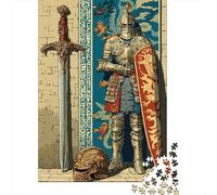 Medieval Weapons And Armor Rätsel Für Erwachsene |angel Warrior| 70x50cm/1000pcs Puzzles Lernspiele Home Decor Puzzles