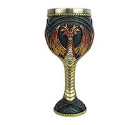 Medieval Winkelch-Dragon Stainless Steel Resin-Dragon Mug, Gothic Wine Glass | Dragon Wine, Selected Dragon Basket, Stainless Steel Drink Mug for Party Decoration