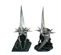 Medieval Witch King Nazgul Helmet Medieval Armor Steel Helmet Costume Ring Wraith Costume Halloween Cosplay Role Play Helmet