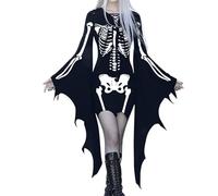 Medieval Women's Vintage Halloween Costume with Batwing Sleeves Sexy Chic and Elegant Casual Fashion Carnival Stage Victorian Court Renaissance Victorian Cosplay Punk Gothic