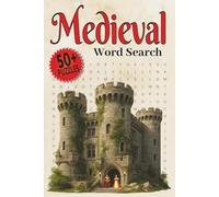 Medieval Word Search Puzzle Book: Puzzles with Easy To Read Print about Medieval Times, the Middle Ages, European History and More | 6x9 inches, 110 ... Gifts for Vacations, Holidays and Relaxation