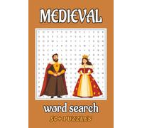 Medieval Word Search Puzzle Book: Word Search Puzzles with Easy to Read Print about Chivalry, Middle Ages, Jousting and more | 6 x 9 inches, 120 Pages ... . Gift for Vacation, Holidays and Relaxation