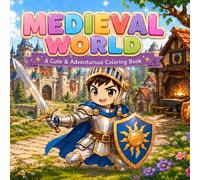 Medieval World: A Cute & Adventurous Coloring Book for Children with Knights, Castles, Dragons and Medieval Village Scenes