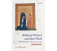 MEDIEVAL WRITERS & THEIR WORK by BURROW, J A Paperback Self Help Business