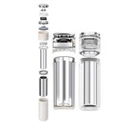 MediFlask Smart Insulin Cooler Travel Case | 2-8°C Constant Temperature Control | TSA-Approved for Diabetic Medicine & Vials(White)