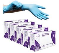MediHands Nitrile Gloves Small, Blue Heavy Duty Disposable Glove and Surgical Gloves, Powder Free and Latex Free, Medical, Food, Multi Use, Pack of 500