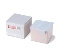 MEDIHEAL Collagen Ampoule Pad - Square Cotton Facial Toner Pads With Collagen & Ceramide - Skin Firming & Restore Elasticity - Tighten Wrinkles & Lines - Vegan Eco Silk, 100 Count