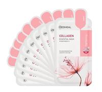 Mediheal Collagen Essential Facial Mask (5 pcs/10 pcs), For All Skin Types, Lifting and Firming (10 pcs)