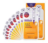 MEDIHEAL E.G.T Timetox Essential Mask EX. 10 Pack, Rejuvenating Sheet Face Mask for Wrinkle Removal and Skin Firming, Moisturizing Facial Sheet Mask for Skin Lifting and Firming