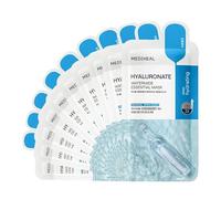 Mediheal Hyaluronate Watermide Essential Mask 10 Sheets | Hydrating & Moisturizing Facial Mask with Hyaluronic Acid