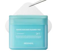 MEDIHEAL Madecassoside Blemish Toner Pads With Centella Asiatica & Niacinamide - Dark Spot Remover, Mild Exfoliant, Hydrating Care, Vegan Fabric, Korean Skincare, 100 Count