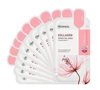 Mediheal Official Best Korean Cloth Mask - Collagen Essential Face Mask 10 Sheets Lifting and Firming for All Skin Types
