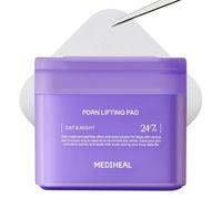 MEDIHEAL PDRN Lifting Toner Pads for Pore & Wrinkle Care with Squalane & Glutathione - Pore minimizers, Gentle Exfoliation, Firming & Hydrating Care, Vegan fabric, Korean Skincare (100 Pads)