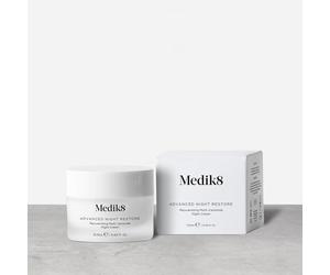Medik8 Advanced Night Restore Travel Size - Rejuvenating Multi-Ceramide Night Cream - Moisturiser - Deeply Nourish and Visibly Firm Your Complexion While You Sleep - 12.5ml