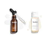 Medik8 C-Tetra (30ml) & Press & Glow Travel Size (30ml) - Lipid 7% Vitamin C Radiance Serum & Daily PHA Exfoliating Facial Toner