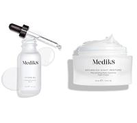Medik8 Hydr8 B5 (30ml) & Advanced Night Restore (50ml) - Liquid Rehydration Serum With Hyaluronic Acid & Rejuvenating Multi-Ceramide Night Cream