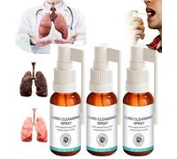 Medilisk Lung Cleansing Spray - Herbal Lung Cleansing Spray,Lung Cleansing Spray Medalisk,Herbal Lung Cleanse Mist,Powerful Lung Support, Lung Exerciser, Organic Plant Extracts (3pcs)