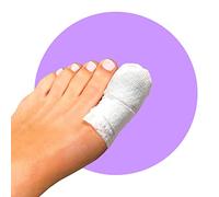 MediMitt ToeMitt Large Toe Bandages (Full Coverage Large Toe Bandage), Small 10-Pack