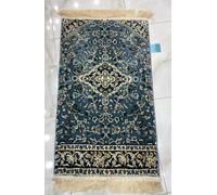 Medina Al Rawdha Al Sharifa Prayer Mat (Teal Blue)