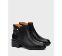 Medina Leather Ankle Boots Black