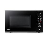 MEDION Microwave with grill and hot air (23 liters, 900 watts, 1000 watts grill, 1680 watts hot air function, 11 automatic programs, 5 power levels, defrost function, stainless steel, MD120