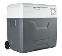 MEDION Mobile Cooler with Compressor (Electric, 47 Liter Capacity, 60 Watts, -20°C to 20°C, LED Display, USB, Adapter 230V 12V 24V for Car, Truck, Motorhome, Caravan MD13112)