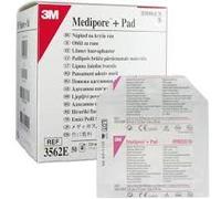 Medipore + Pad Soft Cloth Adhesive Wound Dressing 5cm x 7.2cm (x50)