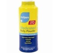 Medipure (Pack of 6) Medicated Body Powder 100% Talc Free 200g