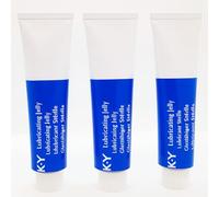 MediSale Bundle - 3 x KY Jelly Sterile Personal Lubricant (82g Each) - Water-Based, Non-Greasy, Fragrance-Free | Long-Lasting Sterile Lubrication for Comfort & Ease
