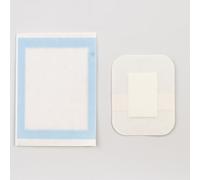 MediSale Ltd Adhesive Sterile Wound Dressings **Pack of 20**- Suitable for cuts and grazes, Diabetic Leg ulcers, venous Leg ulcers, Small Pressure sores (6cm x 7cm)