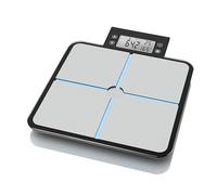 Medisana BS 460 Body analysis scale - Digital Bathroom Scales with Body Fat, Muscle and Bone Mass Analysis, Calorie Analysis (BMR), Removable Display with Wall Mount