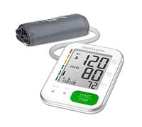 medisana BU 565 Upper arm Blood Pressure Monitor, Precise Blood Pressure and Pulse Measurement During Inflation with Memory Function, Traffic Light Scale, Function to Indicate an Irregular Heartbeat