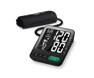 Medisana BU 582 Upper arm Blood Pressure Monitor - Automatic Digital Blood Pressure Machine with Monitor Arm Cuff 23-43 cm, Motion Detector and Traffic-Light Classification