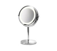 Medisana CM 840 Round Cosmetic Mirror - Table Mirror With Led Lighting And 5X Magnification - Make-Up Mirror With 360° Swivel Function