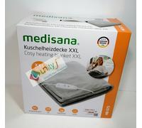 Medisana Heated Electric Throw Blanket XXL 200x150cm Home Sofa Bed Winter Grey