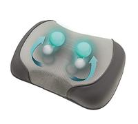 Medisana Massage Pillow, All-Purpose Deep Kneading Shiatsu Massage Cushion with Soothing Heat, Relax Muscle Tension in Back, Neck, Shoulders, Lumbar and Legs, Portable, Compact + Convenient - Grey