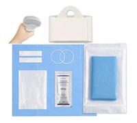 MEDISS Ultrasound Probe Cover, 5.5" x 48", Sterile Disposable Latex-Free, Individually Packaged (5 Covers)