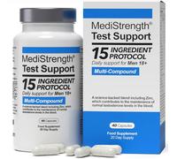 MediStrength Daily Test Support, 15 Ingredient Protocol, 40 Count