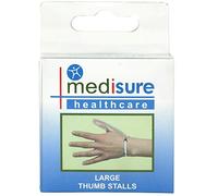 MediSure Flexible PVC Thumb Stalls (Pair) - Large
